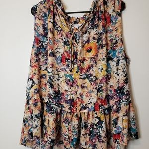 Woman's Plus Size Boutique sleeveless top 2XL